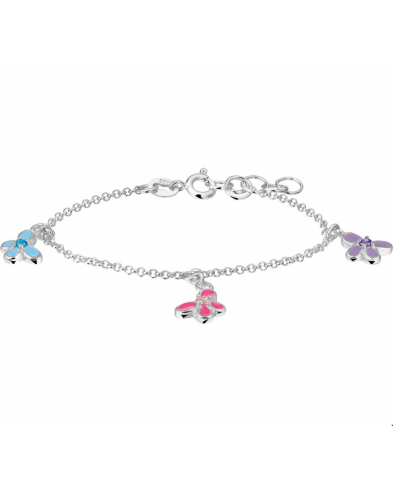 Armband vlinder zirkonia 13 + 2 cm - 13541 Armband vlinder zirkonia 13 + 2 cm - 13541