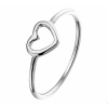 zilveren Ring met hartje - 14929