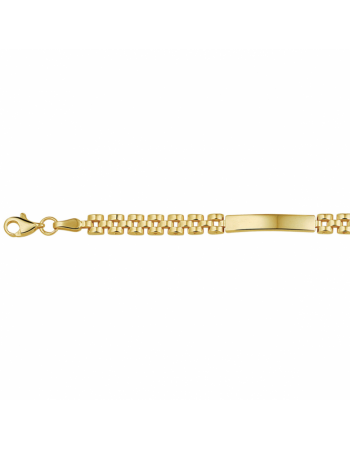 Graveerarmband schakel 4,5 mm 19 cm - 14936