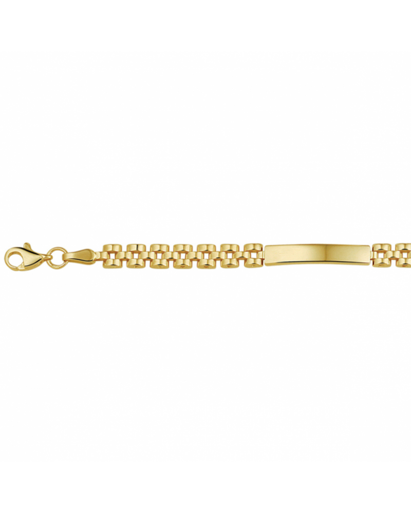 Graveerarmband schakel 4,5 mm 19 cm - 14936 Graveerarmband schakel 4,5 mm 19 cm - 14936