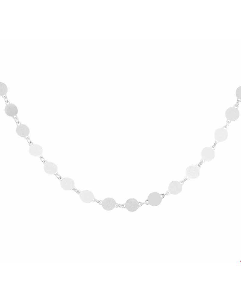 Collier rondjes 4,0 mm 40 + 4 cm - 13508 Collier rondjes 4,0 mm 40 + 4 cm - 13508