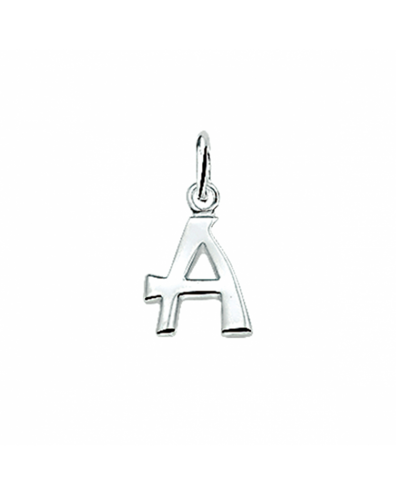 zilveren hanger letter A - 17684 zilveren hanger letter A - 17684