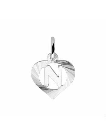 Hanger letter N hart - 14398