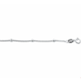 Zilveren Collier bolletjes 3,0 mm 42 + 3 cm - 14908