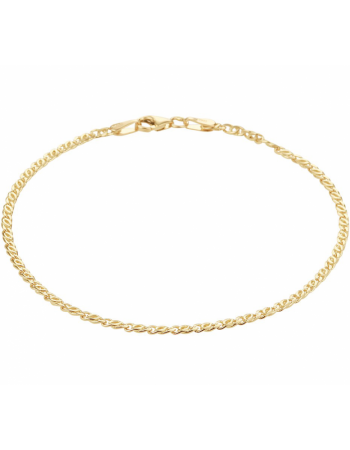 14 krt geelgouden Armband valkenoog 1,9 mm 18 cm - 14910