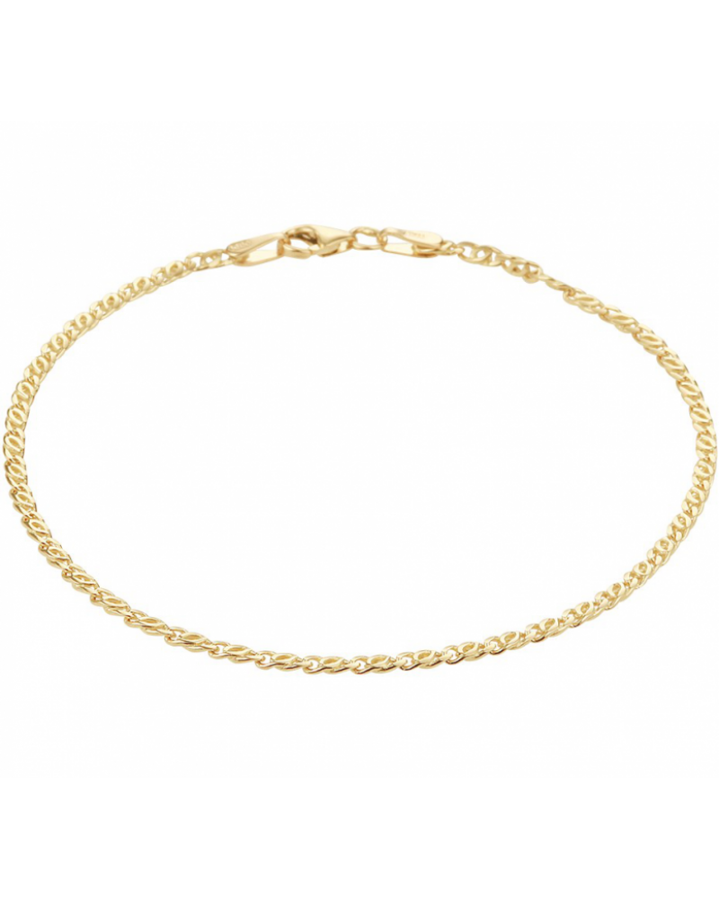14 krt geelgouden Armband valkenoog 1,9 mm 18 cm - 14910 14 krt geelgouden Armband valkenoog 1,9 mm 18 cm - 14910