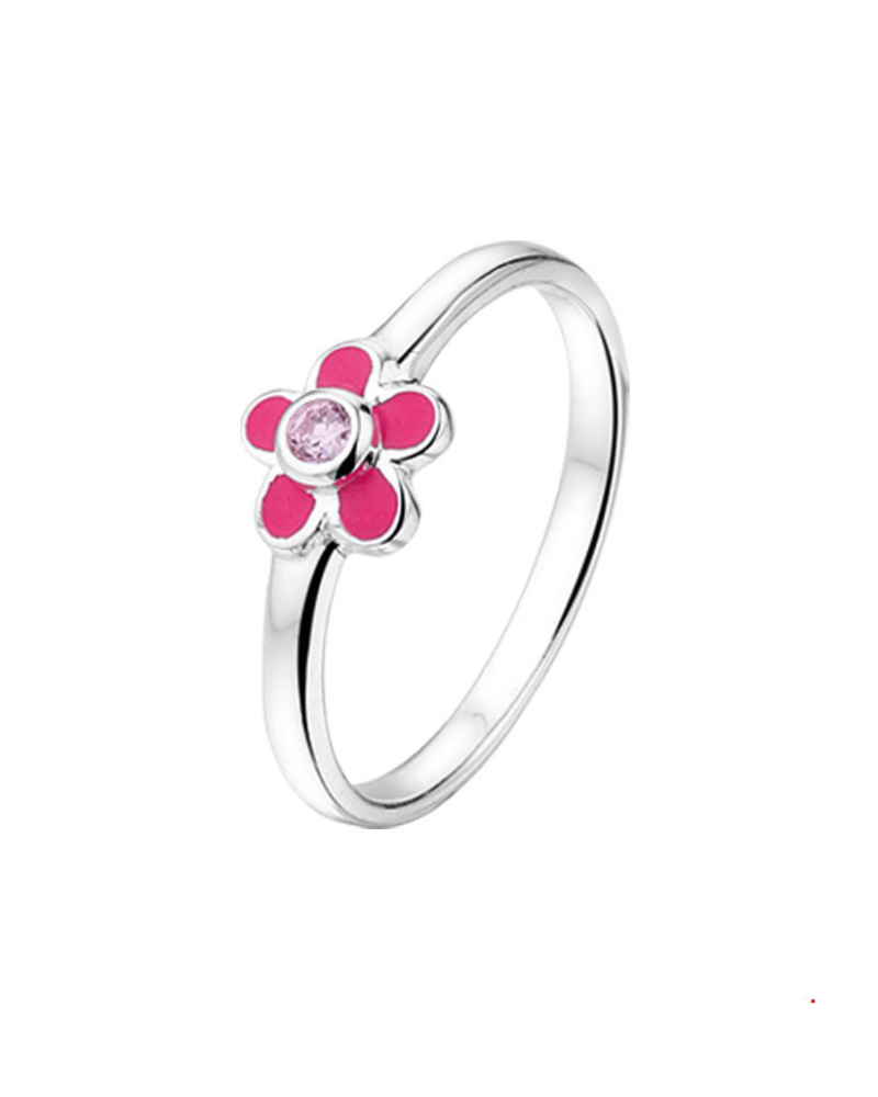 Ring bloem en zirkonia - 14984 Ring bloem en zirkonia - 14984