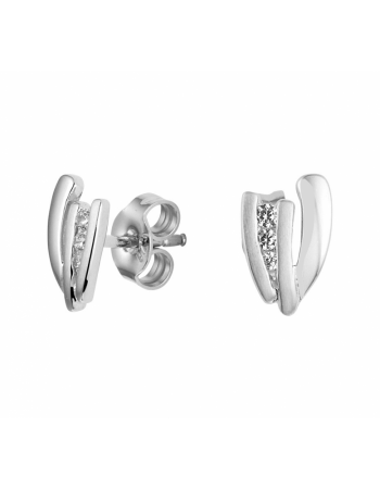 Oorknoppen zirkonia - 10255