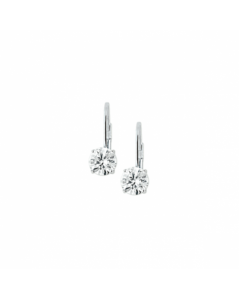 Oorhangers zirkonia brisur haak - 10229 Oorhangers zirkonia brisur haak - 10229