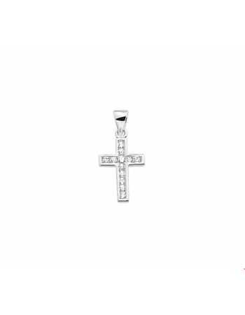 Hanger kruis zirkonia - 10163
