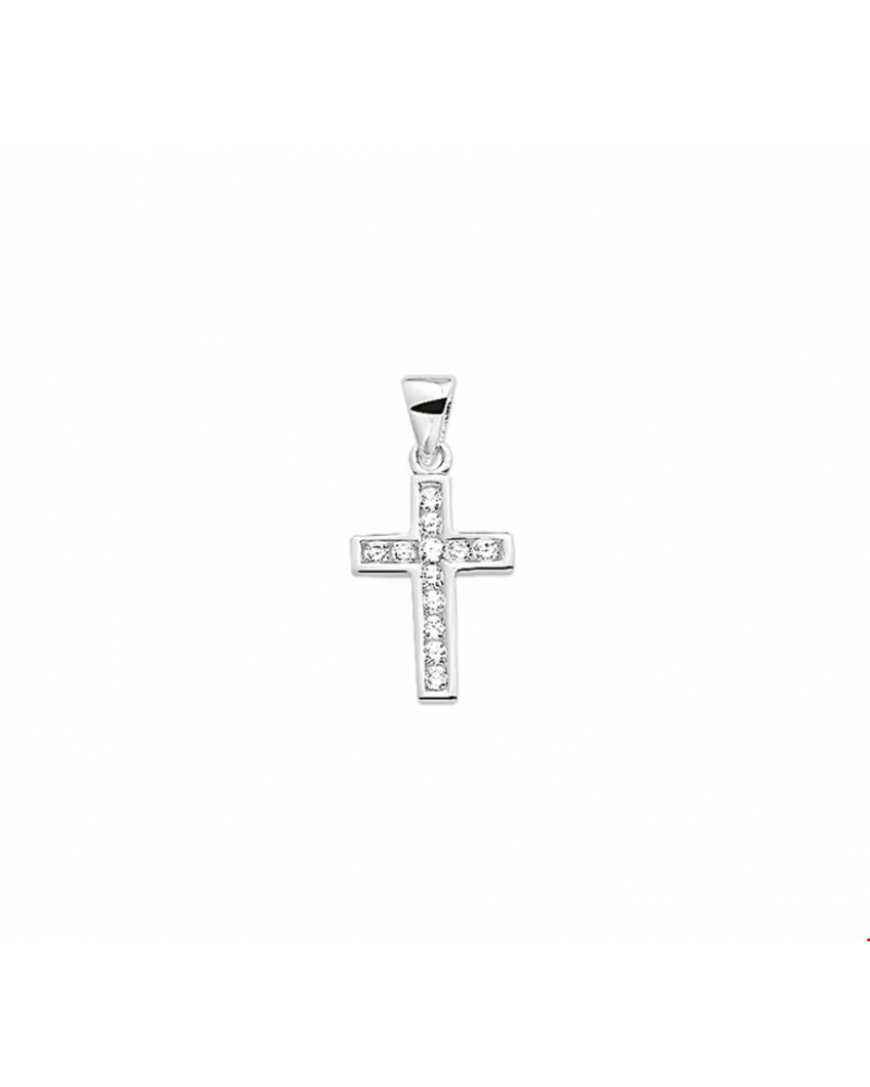 Hanger kruis zirkonia - 10163 Hanger kruis zirkonia - 10163