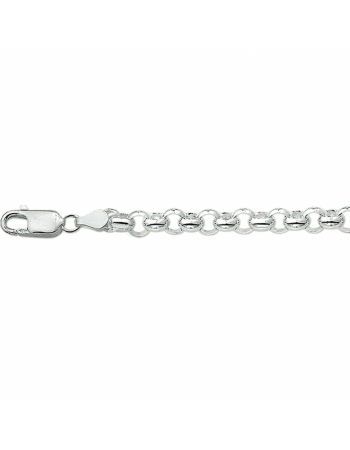 Armband jasseron 4,5 mm 19 cm - 10030 Armband jasseron 4,5 mm 19 cm - 10030