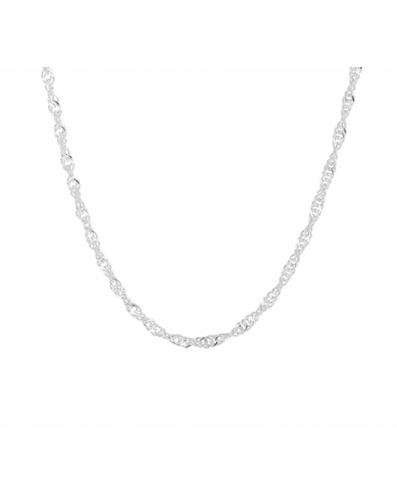 Armband singapore 2,25 mm 18 cm - 10019 Armband singapore 2,25 mm 18 cm - 10019