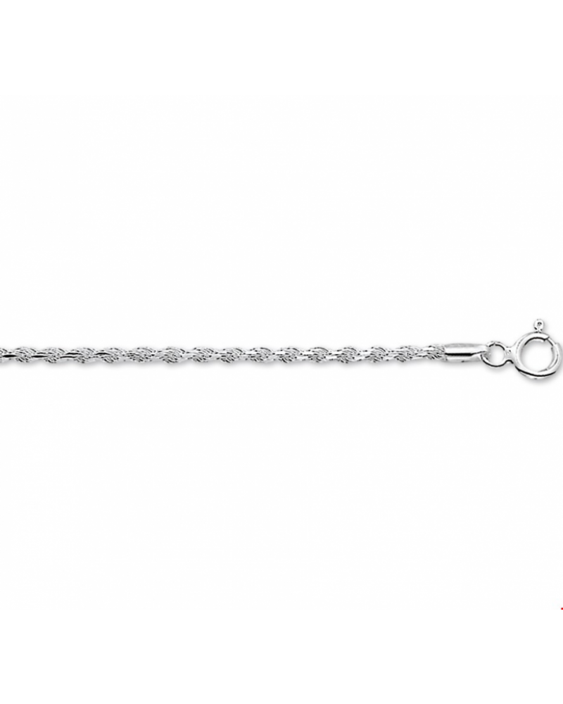 Armband koord gediamanteerd 1,9 mm - 10020 Armband koord gediamanteerd 1,9 mm - 10020