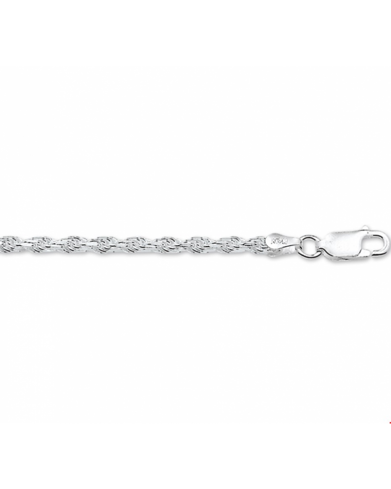 Armband koord gediamanteerd 2,2 mm - 10021