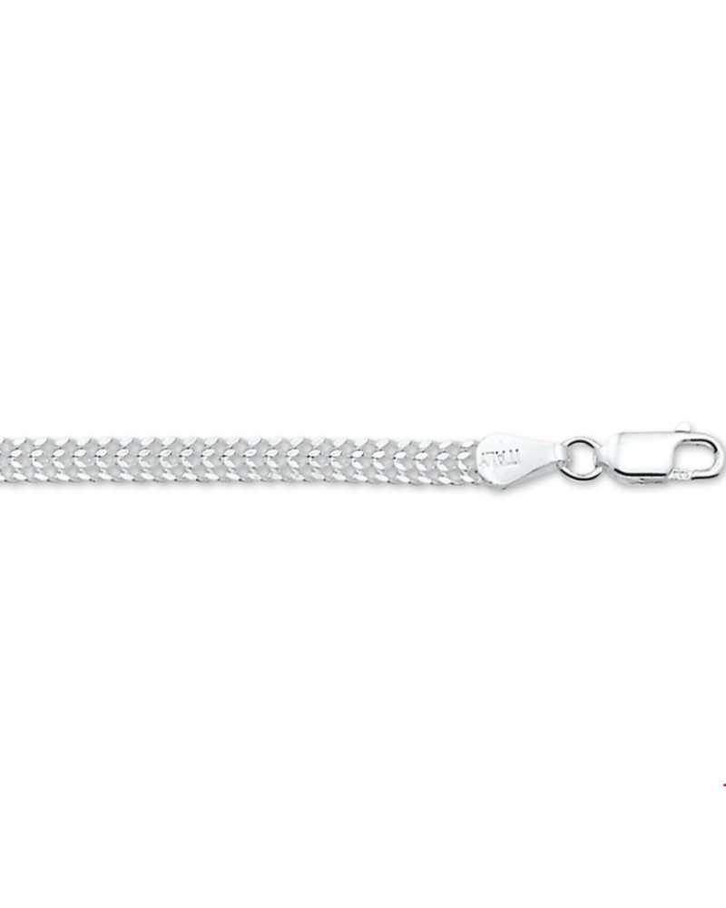 Armband gourmet dubbel 4,3 mm - 10027 Armband gourmet dubbel 4,3 mm - 10027