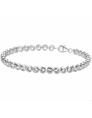 Tennisarmband zirkonia 4 mm - 10033