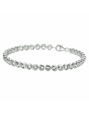 Tennisarmband zirkonia 4 mm - 10033