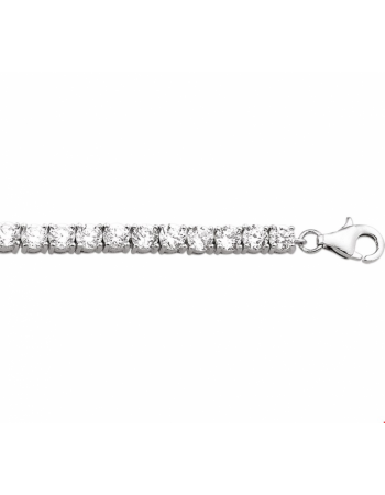 Tennisarmband zirkonia 4,2 mm 18,5 cm - 10039