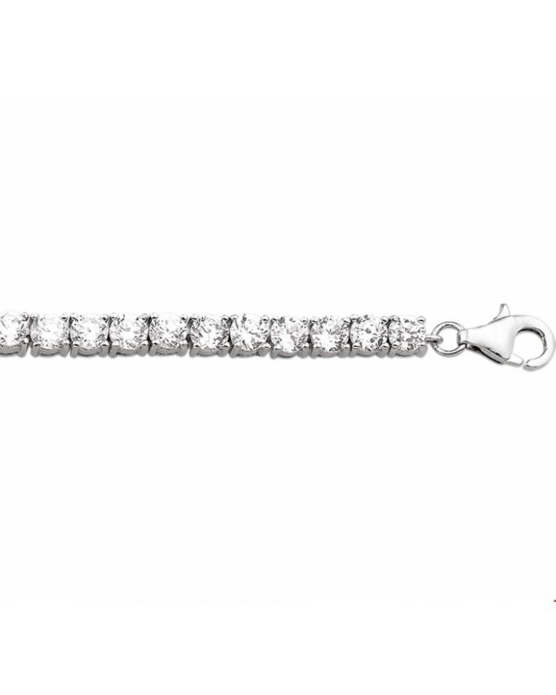 Tennisarmband zirkonia 4,2 mm 18,5 cm - 10039