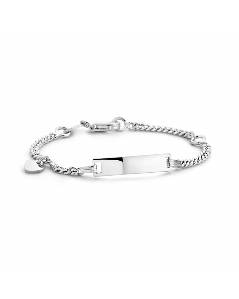 Graveerarmband hart 4,2 mm 11- 13 cm - 10007 Graveerarmband hart 4,2 mm 11- 13 cm - 10007