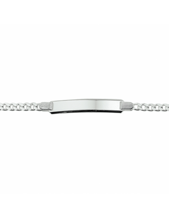 Graveerarmband gourmet 6 mm - 10015 Graveerarmband gourmet 6 mm - 10015