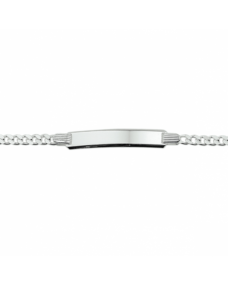 Graveerarmband gourmet 6 mm - 10015 Graveerarmband gourmet 6 mm - 10015