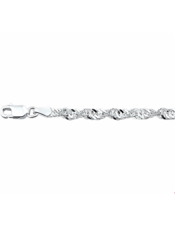 Armband singapore 3,5 mm 19 cm - 10051 Armband singapore 3,5 mm 19 cm - 10051
