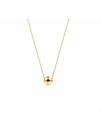 14 krt collier bol 0,5 mm 40 + 1,5 cm - 17071 14 krt collier bol 0,5 mm 40 + 1,5 cm - 17071