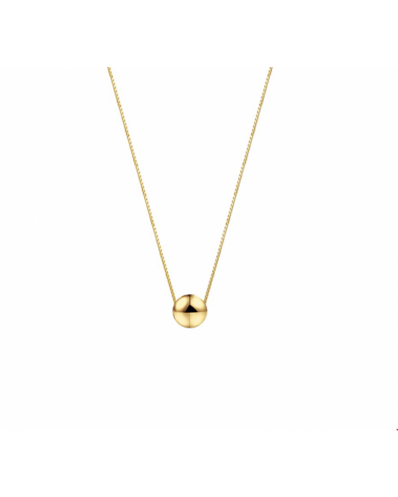 14 krt collier bol 0,5 mm 40 + 1,5 cm - 17071 14 krt collier bol 0,5 mm 40 + 1,5 cm - 17071