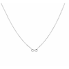 Zilveren Collier infinity 1,0 mm 36 + 4 cm - 14950