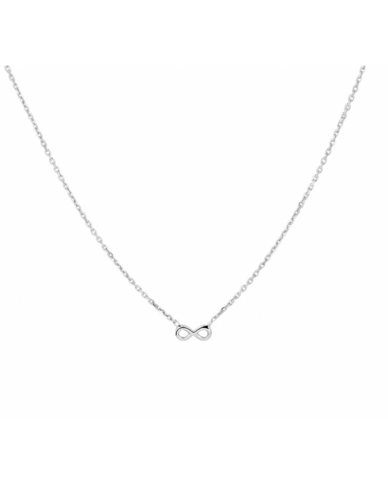 Zilveren Collier infinity 1,0 mm 36 + 4 cm - 14950 Zilveren Collier infinity 1,0 mm 36 + 4 cm - 14950