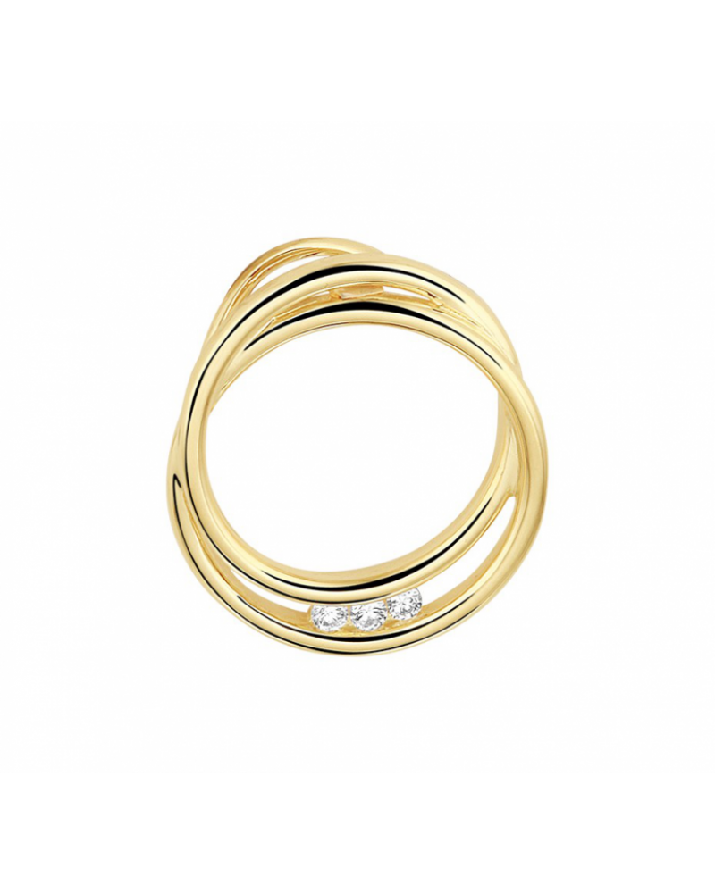 Fantasie hanger rond diamant 0.06ct H SI - 10354