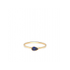 SWING JEWELS 14krt ring met Donker Blauwe Zirkonia - 15133