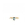 SWING JEWELS 14 krt ring met lichtblauwe Zirkonia - 15140
