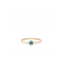 SWING JEWELS 14 krt ring met licht blauwe Zirkonia - 15134