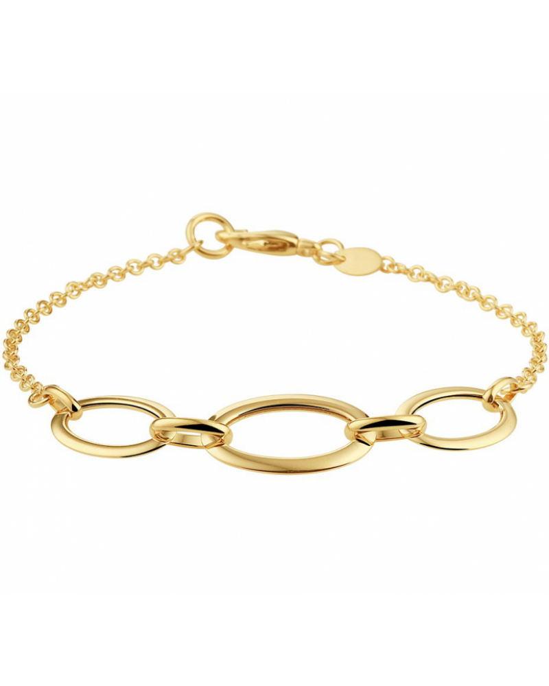 Armband ovaal 13 mm 18 cm - 10469 Armband ovaal 13 mm 18 cm - 10469