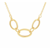Collier ovaal 13 mm 42 cm - 10471