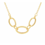 Collier ovaal 13 mm 42 cm - 10471