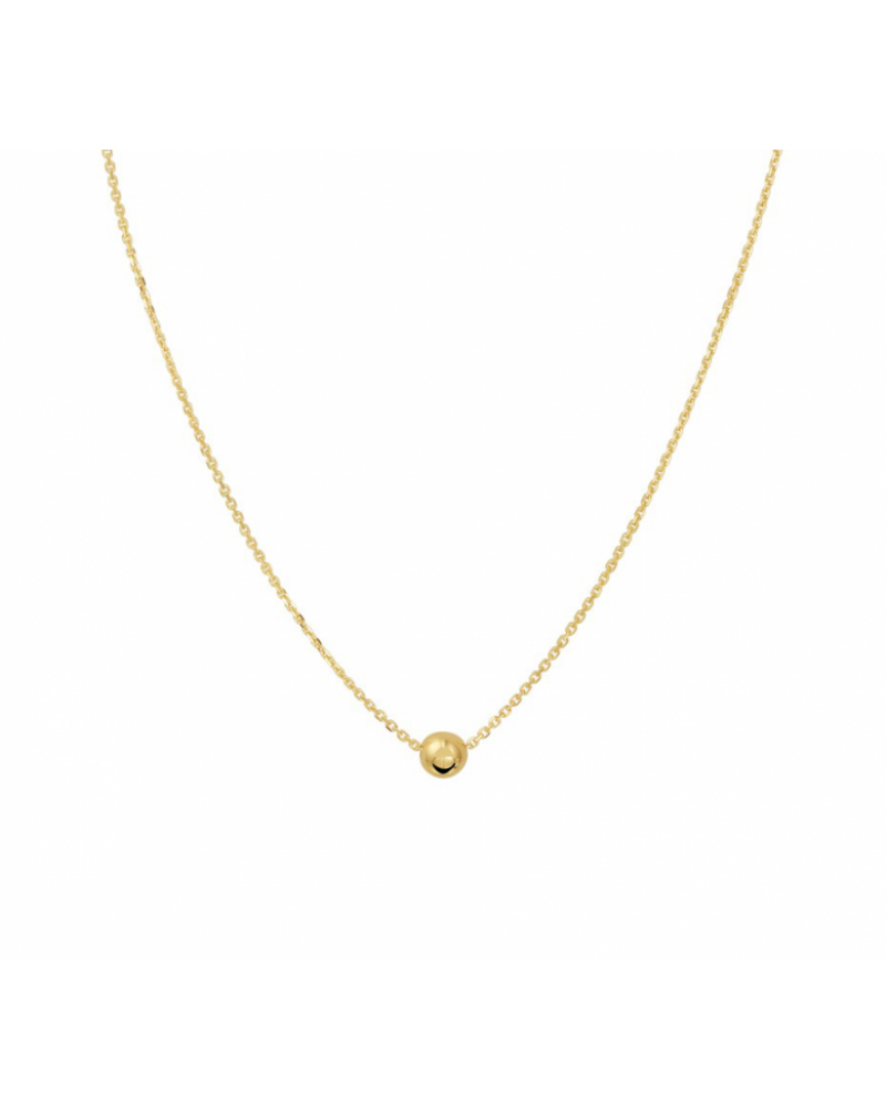 Collier bolletje 0,8 mm 41 - 43 - 45 cm - 10365 Collier bolletje 0,8 mm 41 - 43 - 45 cm - 10365