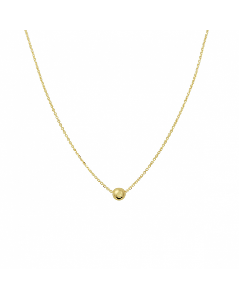 Collier bolletje 0,8 mm 41 - 43 - 45 cm - 10365 Collier bolletje 0,8 mm 41 - 43 - 45 cm - 10365