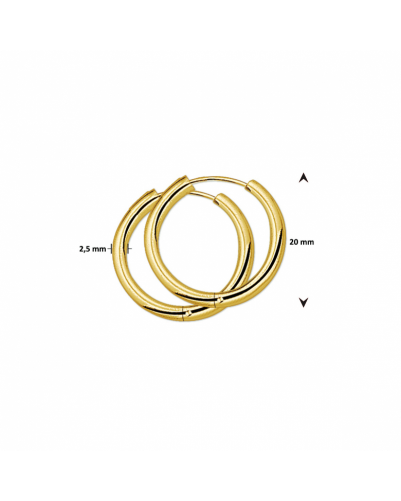 klapoorringen 2,5 mm ronde buis - 17707 klapoorringen 2,5 mm ronde buis - 17707