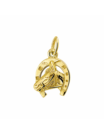 hanger hoefijzer en paard - 15368