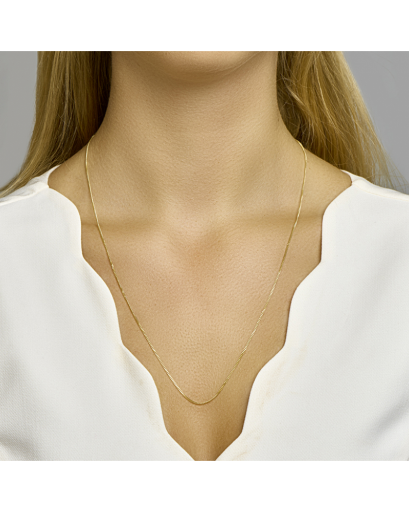 collier gourmette 4-zijdes geslepen 1,2 mm - 17531 collier gourmette 4-zijdes geslepen 1,2 mm - 17531