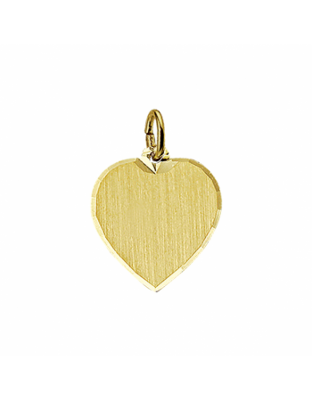 graveerhartje mat gediamanteerd - 17940