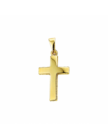14 krt gouden hanger kruis - 18022
