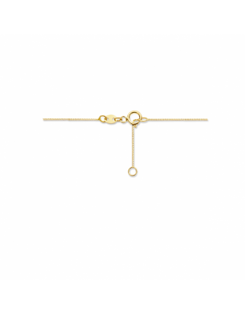 14 krt collier zirkonia 0,5 mm 40 + 2 cm - 17067 14 krt collier zirkonia 0,5 mm 40 + 2 cm - 17067