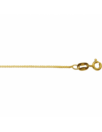 14 krt collier venetiaans 0,8 mm - 17009