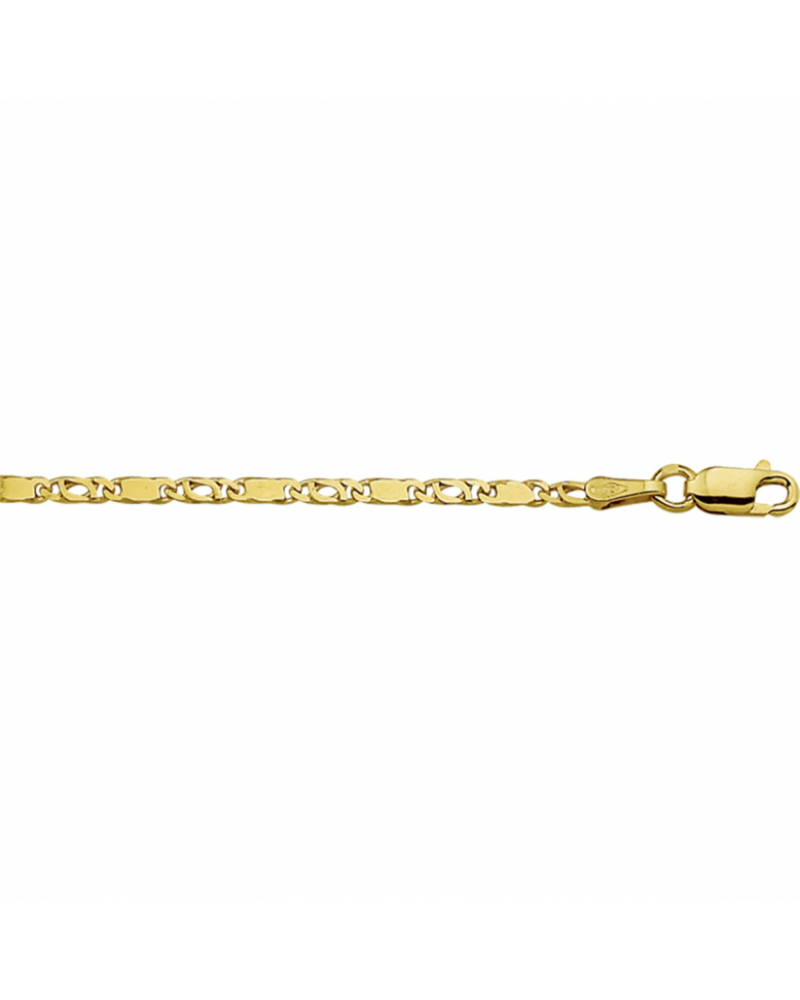 14 krt gouden armband valkenoog 2,1 mm - 17255