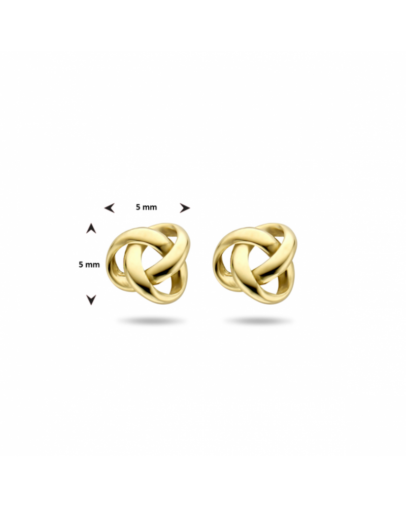 14 krt oorknoppen knoop - 17137 14 krt oorknoppen knoop - 17137